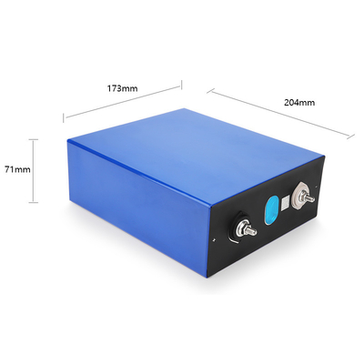 Pilha prismático da bateria de lítio 3.2V do sistema solar do armazenamento 280Ah Lifepo4